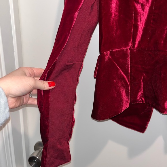Red Velvet Jacket - Picture 12 of 12